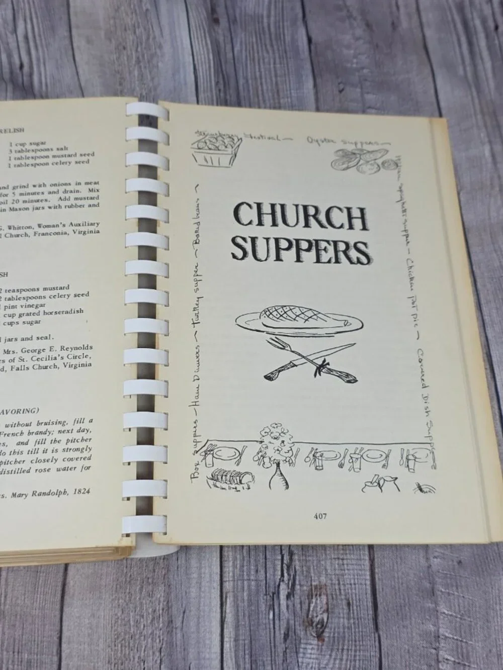 Virginia Cookery Past And Present Women’s Auxiliary Olivet Franconia 1957 1st Ed